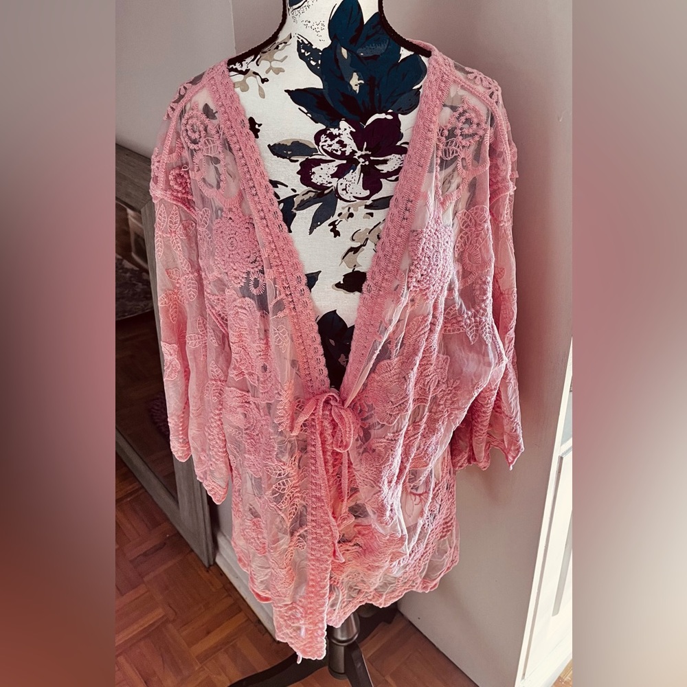 Stunning lace kimono